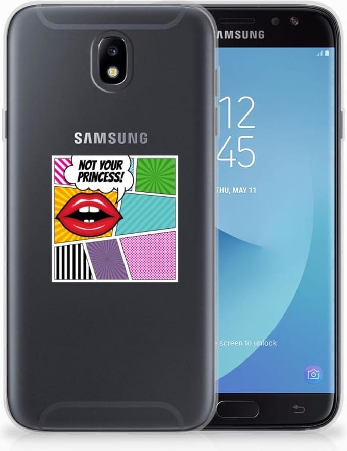 Samsung Galaxy J7 2017 | J7 Pro Silicone Back Cover Popart Princess