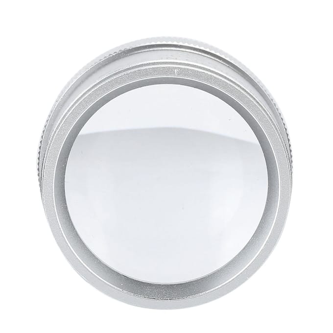 30X Vergrootglas Handheld Draagbaar Vergrootglas voor Sieraden Munten Identificatie Zilver zilver