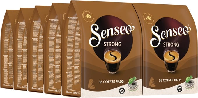 Senseo Strong Koffiepads - Intensiteit 7/9 - 10 x 36 pads