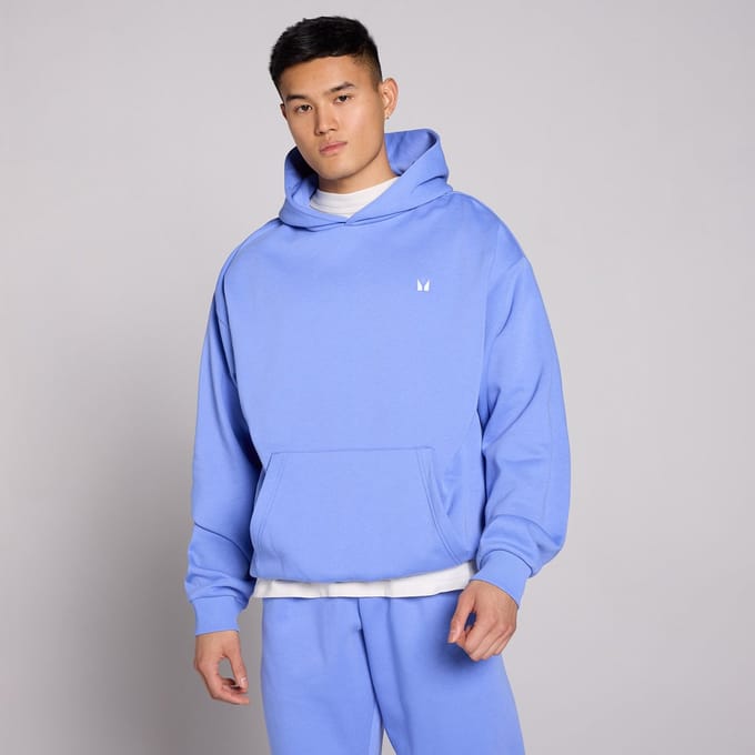 MP Heren Rest Day Oversized Hoodie - Cornflower Blue - XXL