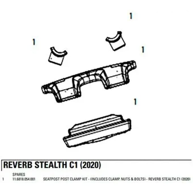 Zadelpenklemkit Rockshox Reverb Stealth C1