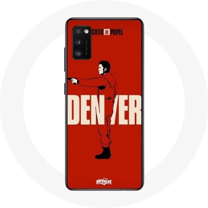 Samsung Galaxy A41 hoesje La Casa De Papel Denver tekening