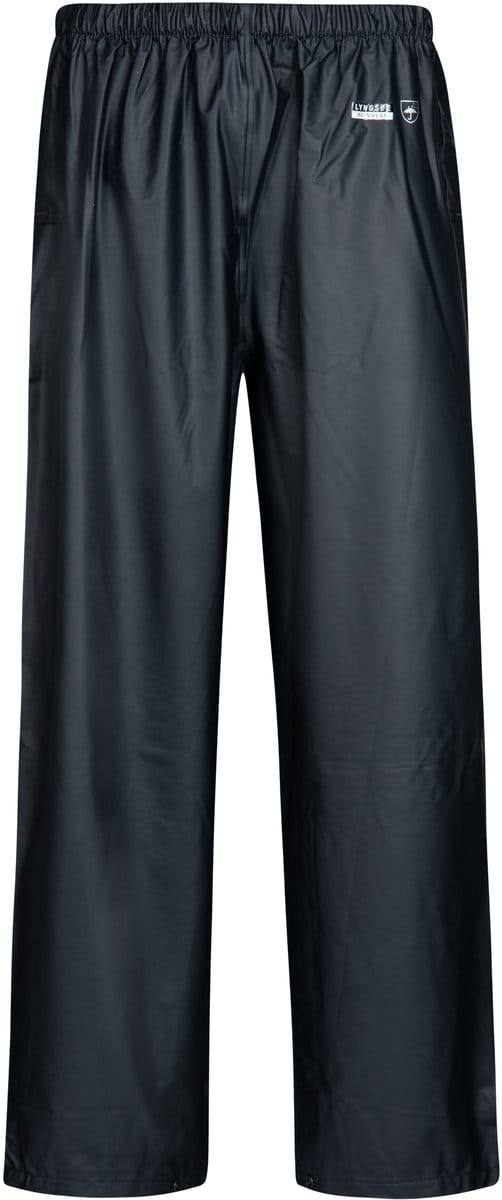 Donkerblauwe regenbroek van Lyngsøe Rainwear XL