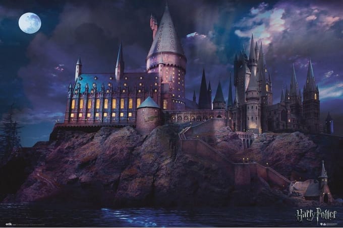 Poster Harry Potter - Hogwarts 91,5x61cm