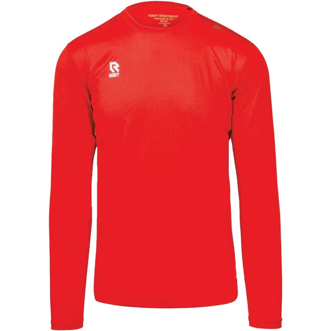 Robey Baselayer Longsleeve Kinderen - Rood | Maat: 152