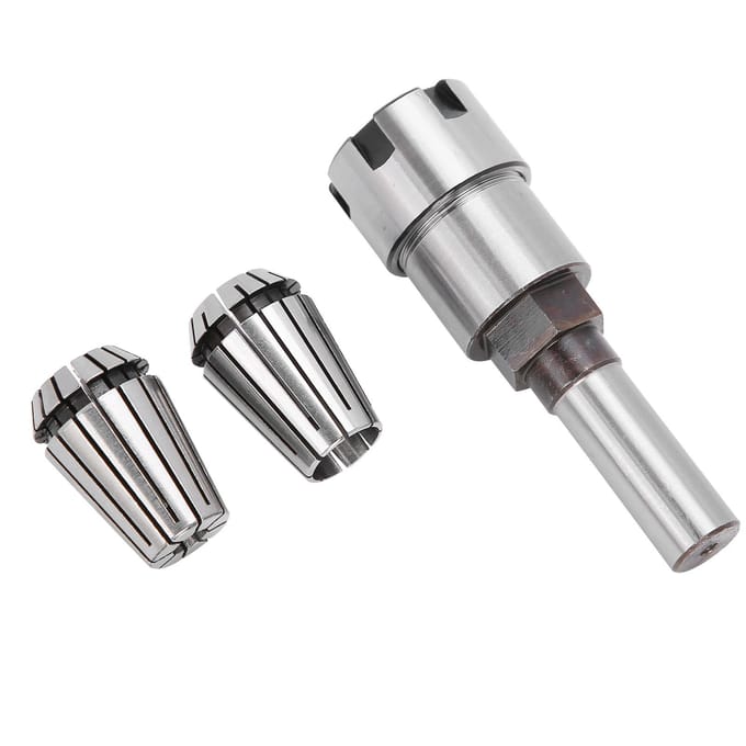 3 stuks spantang frees (6,5 mm+13 mm) + Verlengstang 12 Schacht CNC Draaibankgereedschap