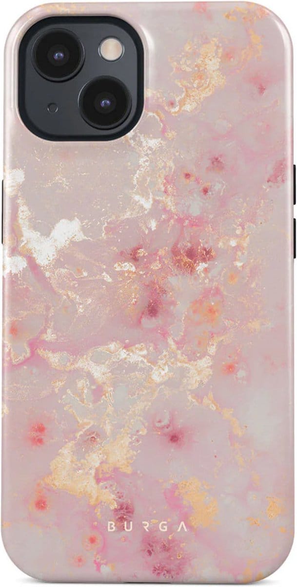 Burga Tough Case geschikt voor Apple iPhone 16 Pro Max - Gouden Coral