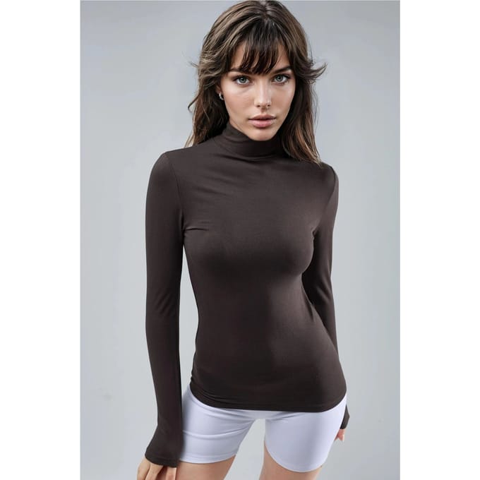 Slim Fit Halflange Colblouse