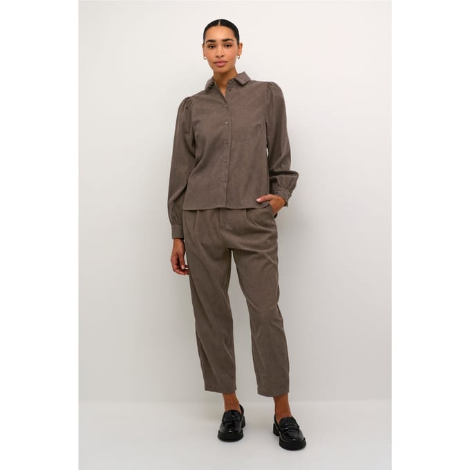 Overhemd met lang mouwen Regular fit Major Brown C. brown