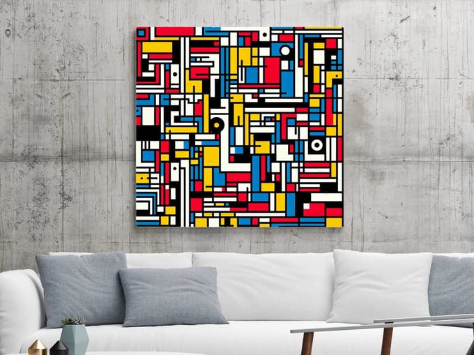 Kunstprint | Wanddecoratie | Forex | 75 × 75 cm