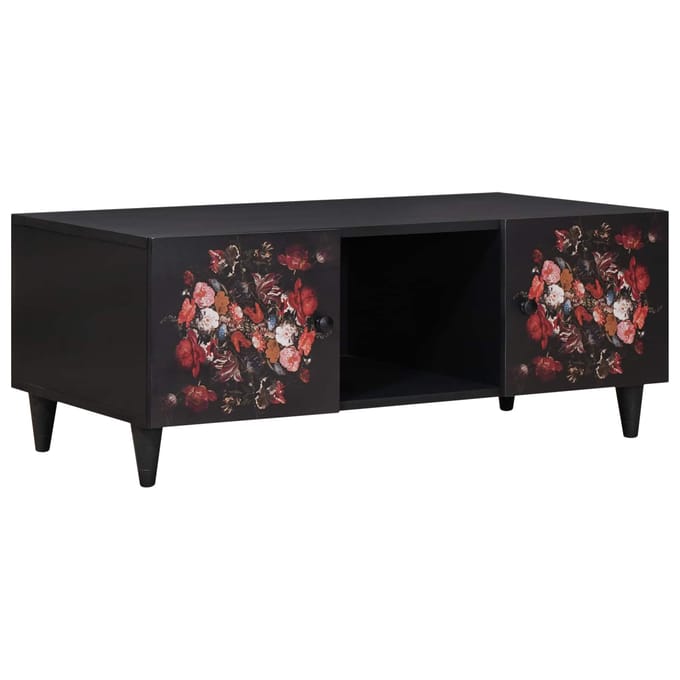 vidaXL - Salontafel - Multikleur - 100 - x - 54 - x - 40 - cm - Massief - Mango - Hout