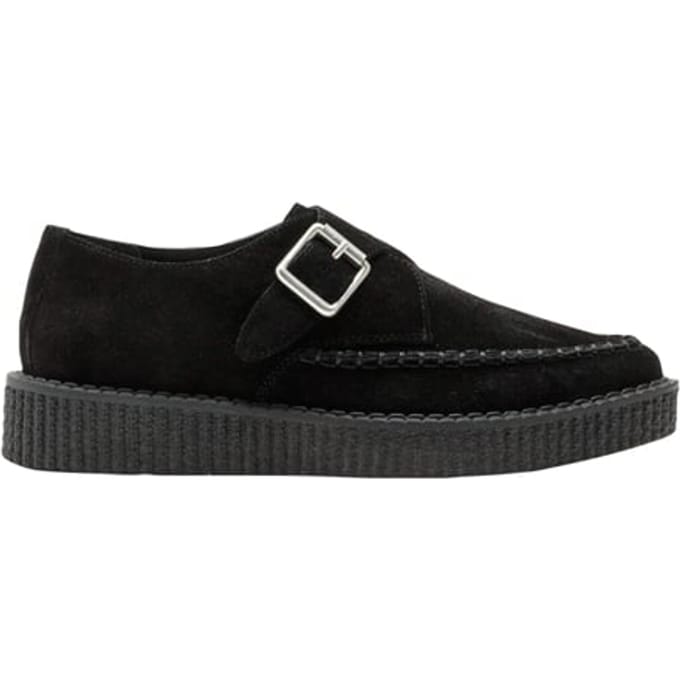 RE/DONE 70s Creeper Black Suede Taglia: 36 | Mocassini Outlet | Donna | Nero
