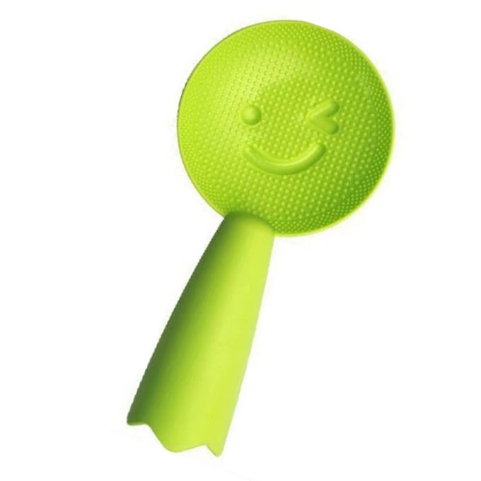 Cuillère à riz en plastique antiadhésive, spatule à riz résistante à la chaleur yellow