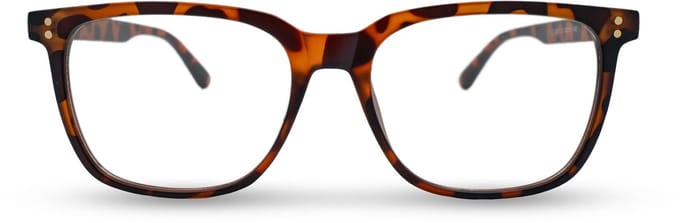 BL Way Leopard Matte - Blauw licht bril - Computerbril - Rechthoek - Leopard