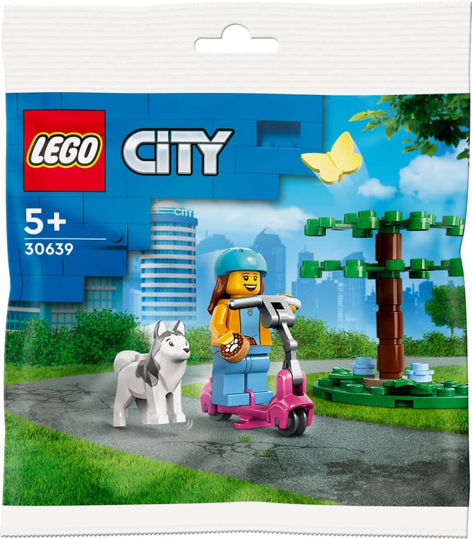 LEGO City Dog Park and Scooter, Bouwpakket, 5 jaar, 36 stuk(s)