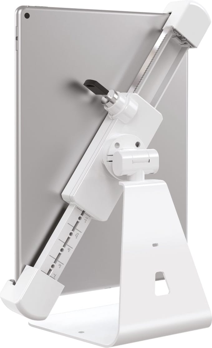 Barkan - Anti-Diefstal Tablet Bureaustandaard 7 - 14 inch - Wit
