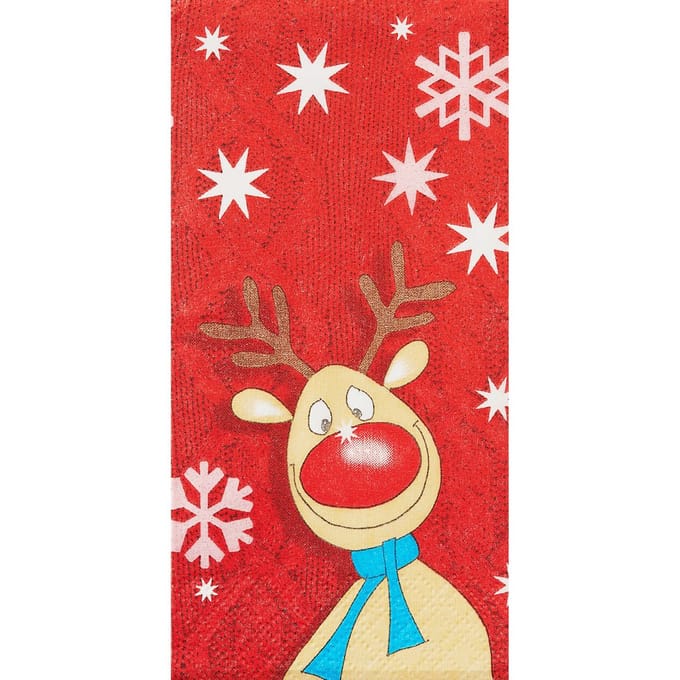 Papieren zakdoeken "Red Nose"