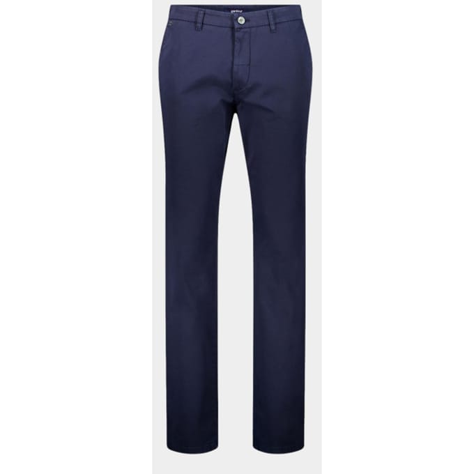 Gardeur Chino Blauw Hose Flatfront Modern Fit BOBBY 412841/1069