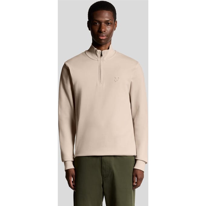Lyle & Scott Superfine Quarter Zip Sweatshirt
