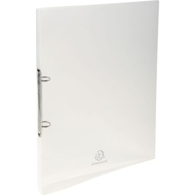 Exacompta Crystal PP Ringband met 2 ringen van 15 mm - A4 - Transparant - 54194E