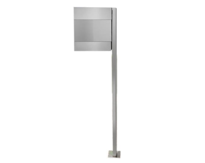 Absolut/ Radius Letterman V brievenbus, krantenpost, zilver
