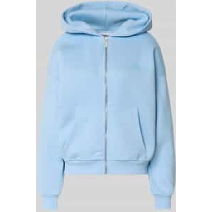 relaxed fit sweatjack met capuchon