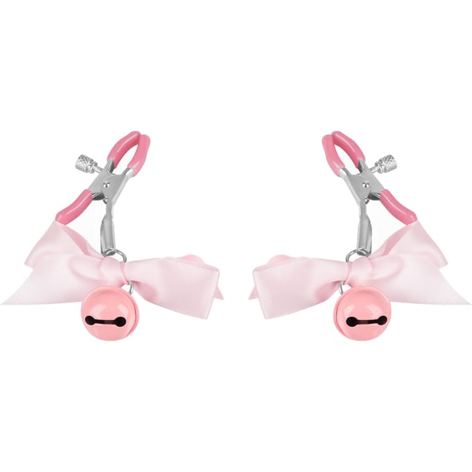 Schattige tepelklemmen met belletjes