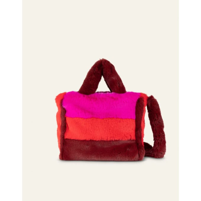 Oilily Harlem - Handtas - Dames - Ritssluiting - Afneembare Schouderband - Rood - One size