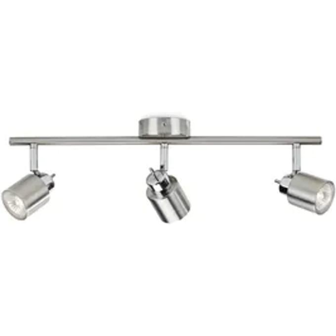 Philips Meranti opbouwspot - 3-lichts - nikkel