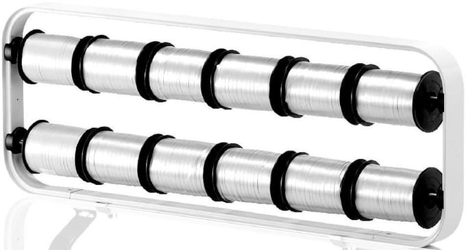 Krullinthouder voor 12 rollen, Wandmodel Dispenser – Dispenser voor krullint