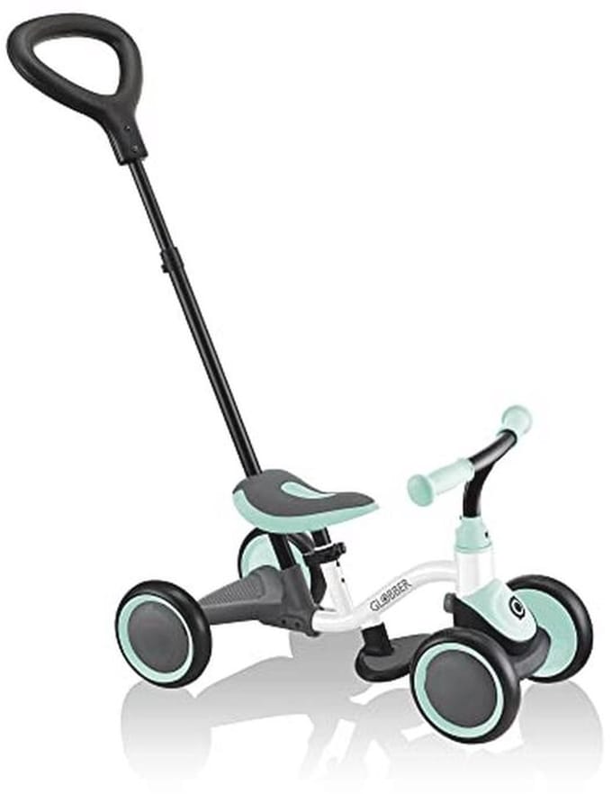 3-in-1 Leerfiets Mint - Meerkleurig Fiets voor Kinderen