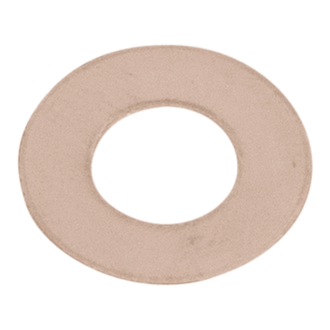 Washer front wheel 6 mm