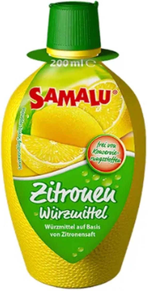 SamaLu - Citroensap - 15 x 200 ml