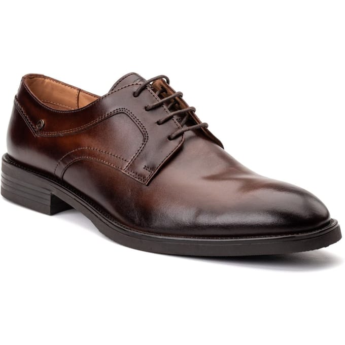 Base London Sleeve | Brown - FW Lace Up Casual Shoes - Maat -
