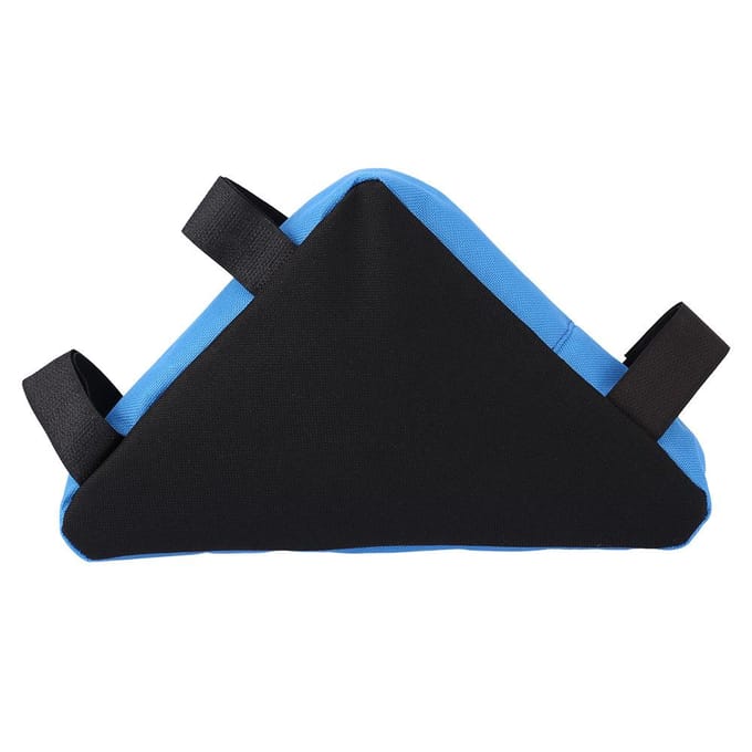 Docooler Triangle Bicycle Front Zadelbuis Frame Pouch Outdoor Tas zwart