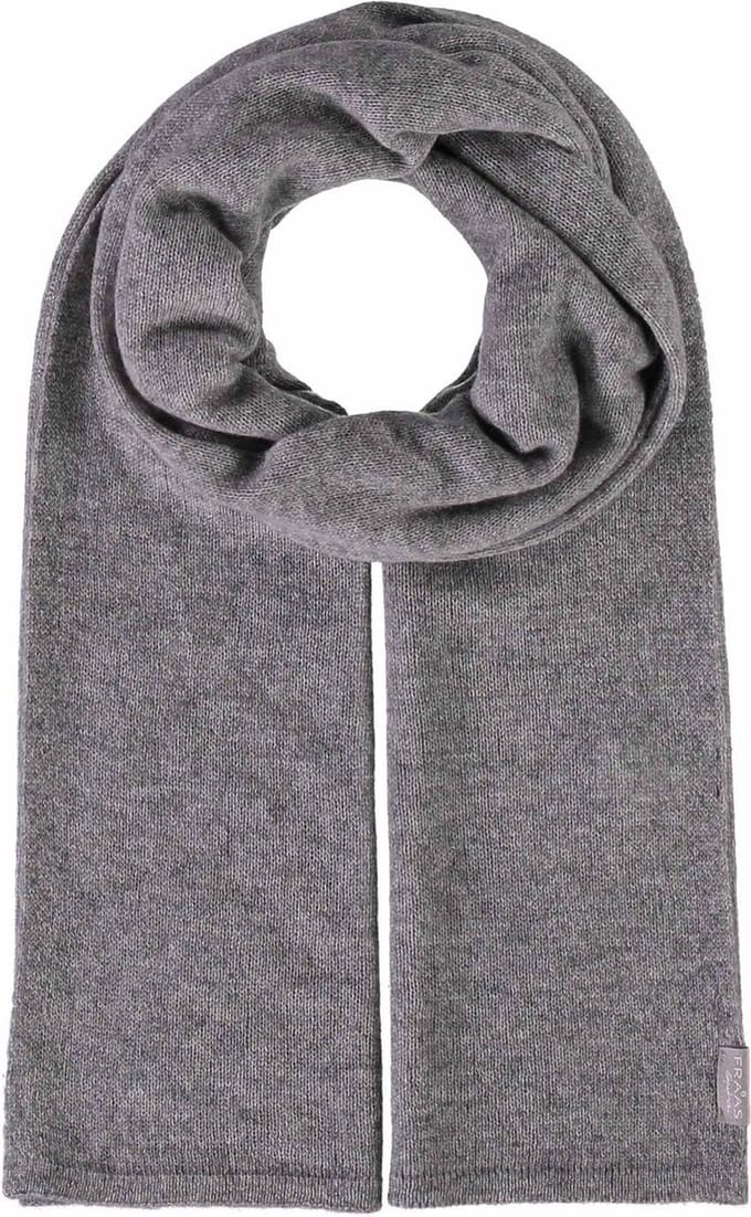 FRAAS Sjaal Pure Cashmere Scarf Grey Grijs
