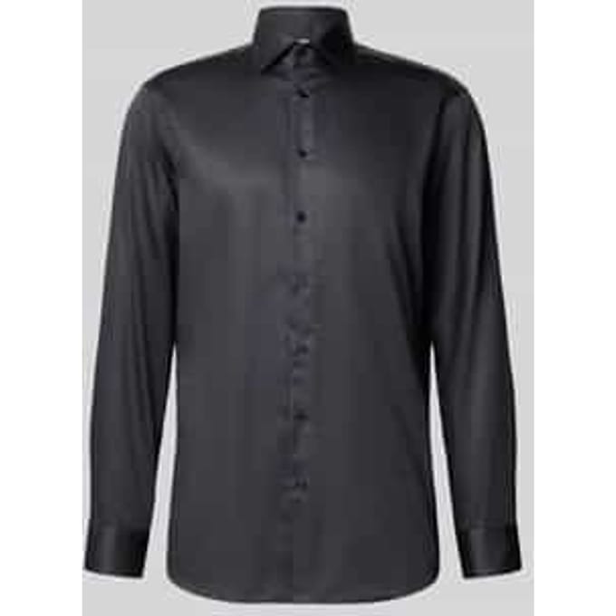 Regular fit zakelijk overhemd met kentkraag, model 'New'