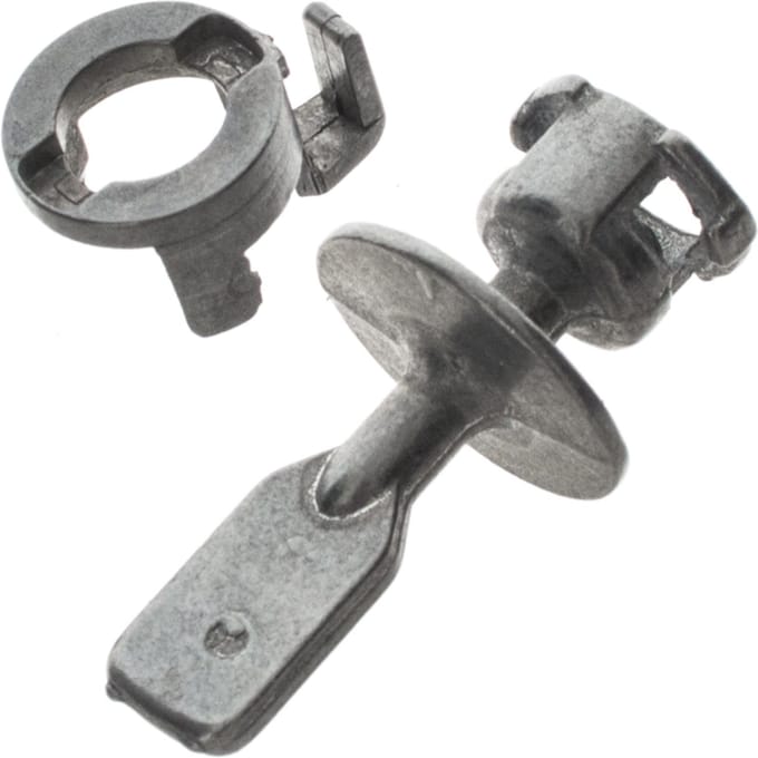 Modecar - Reparatieset Voorportierhandgreep - Korte Paddle met Flens - Links en Rechts