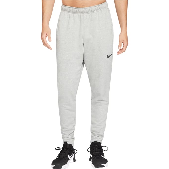 Nike - Dri-FIT Tapered Training Pants - Herenbroek - S - Grijs