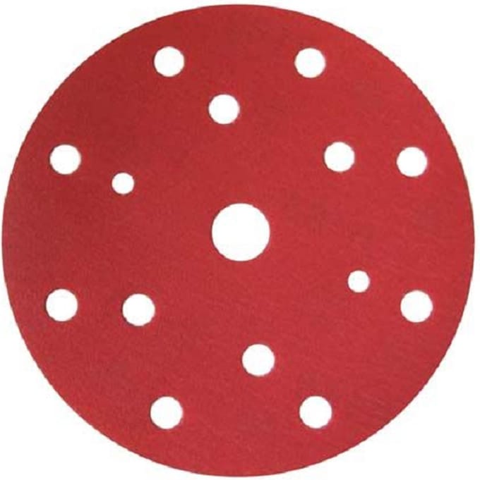 FINIXA Schuurschijven RED 150mm met 15 gaten - P2000