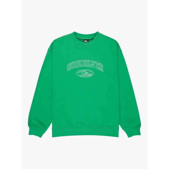 Quiksilver New Iconic Sweatshirt Groen S Man