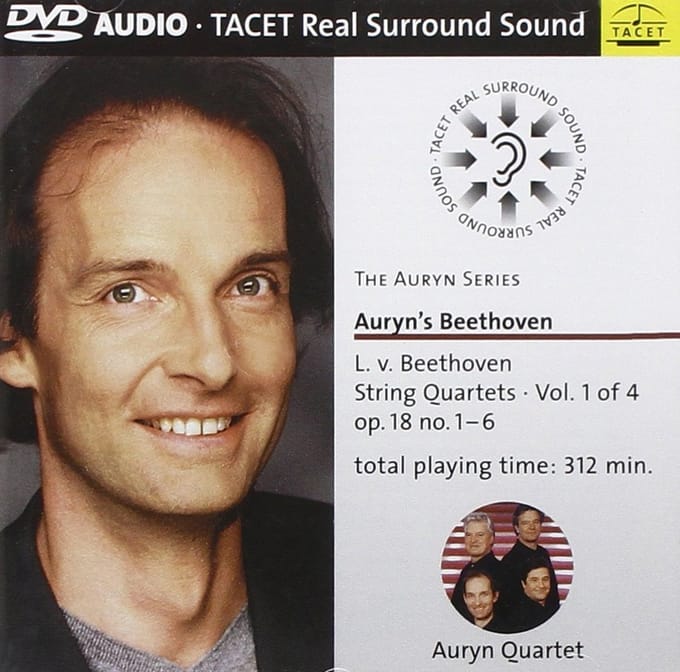 Beethoven: String Quartets Vol. 1 of 4, op. 18 Nos 1-6 (DVD-Audio)