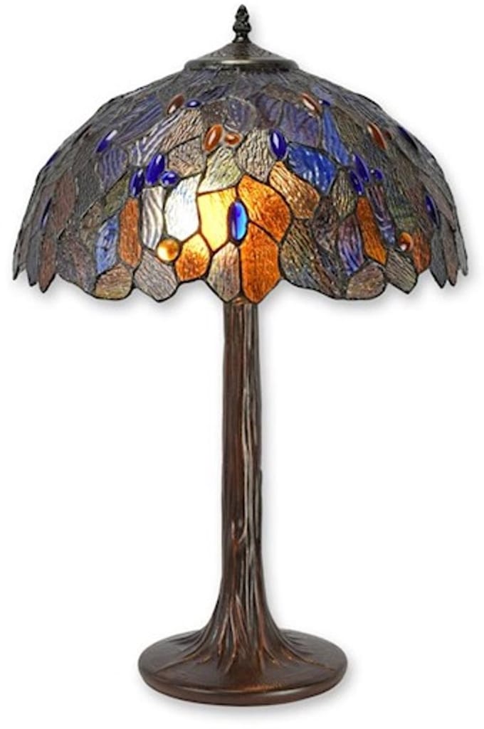 Tiffany stijl tafellamp 60 cm hoog