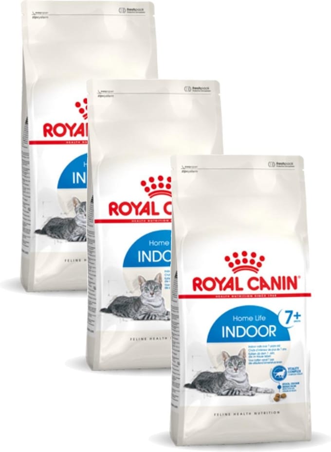 Royal Canin Indoor 7+ - Kattenvoer - 3 x 1.5 kg