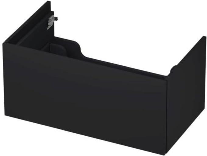 INK - Onderkast 1 Lade Push 2 Open Bestaande Uit - 800x450x376 Mm - Mat Zwart