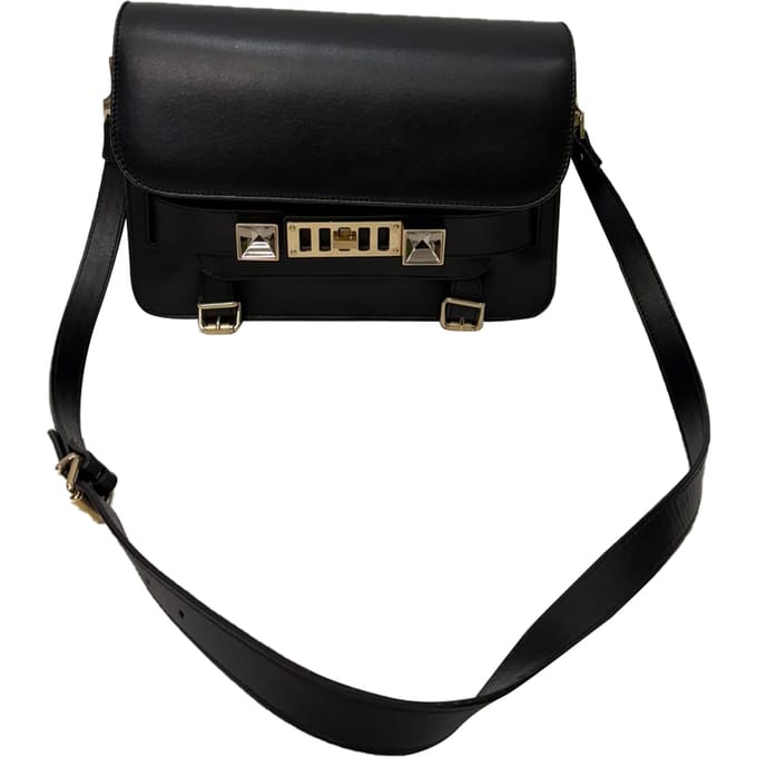 Proenza Schouler PS11 Classic Bag in Zwart Kalfsleer