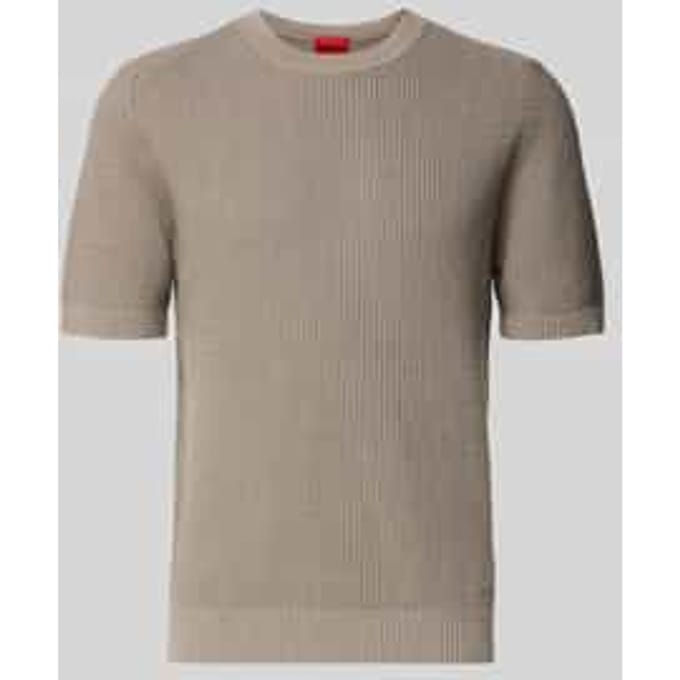 relaxed fit gebreide pullover van pure katoen model 'SAFFON'