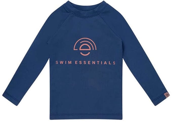 Pure Tones Dark Blue Rashguard T-shirt (Long Sleeve)
