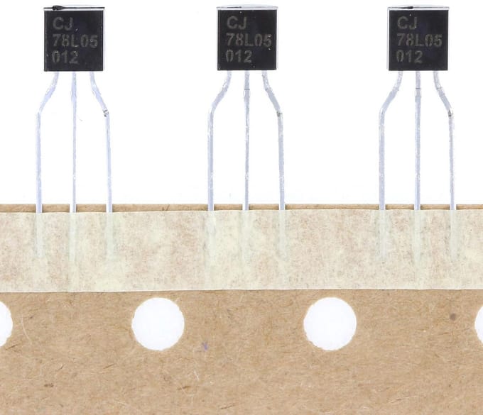 20 Stuks 5V Spanningsregelaar Positief TO-92 Componenten