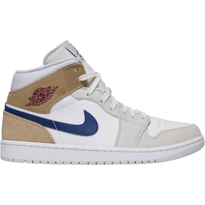 Air Jordan 1 Mid 'Blanc Kaki Bleu Vide' 42.5 white